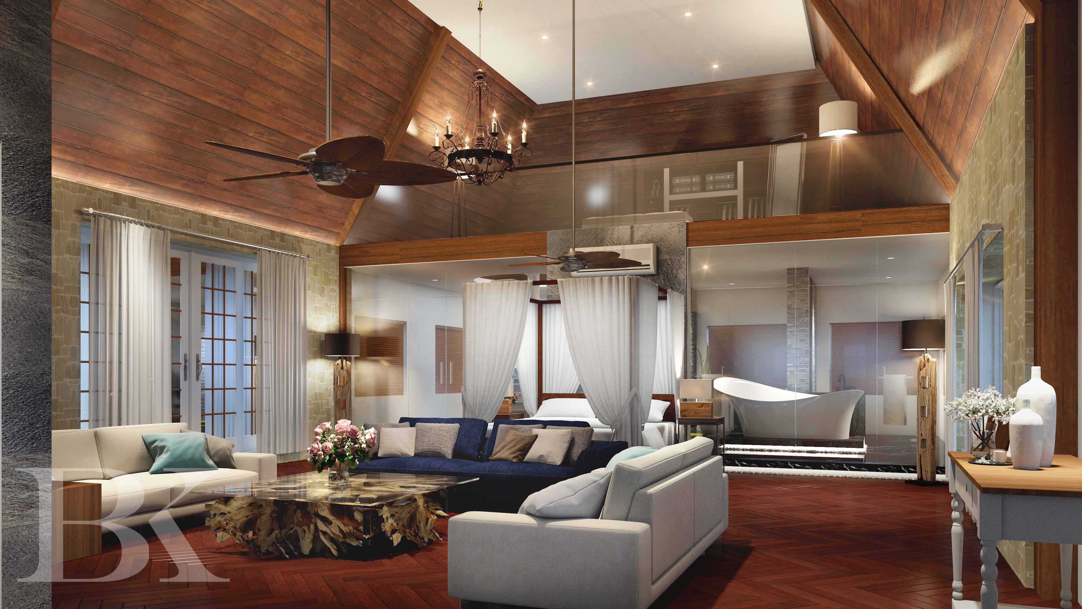 7000 square yards Built-up area 4 acres Landscape 