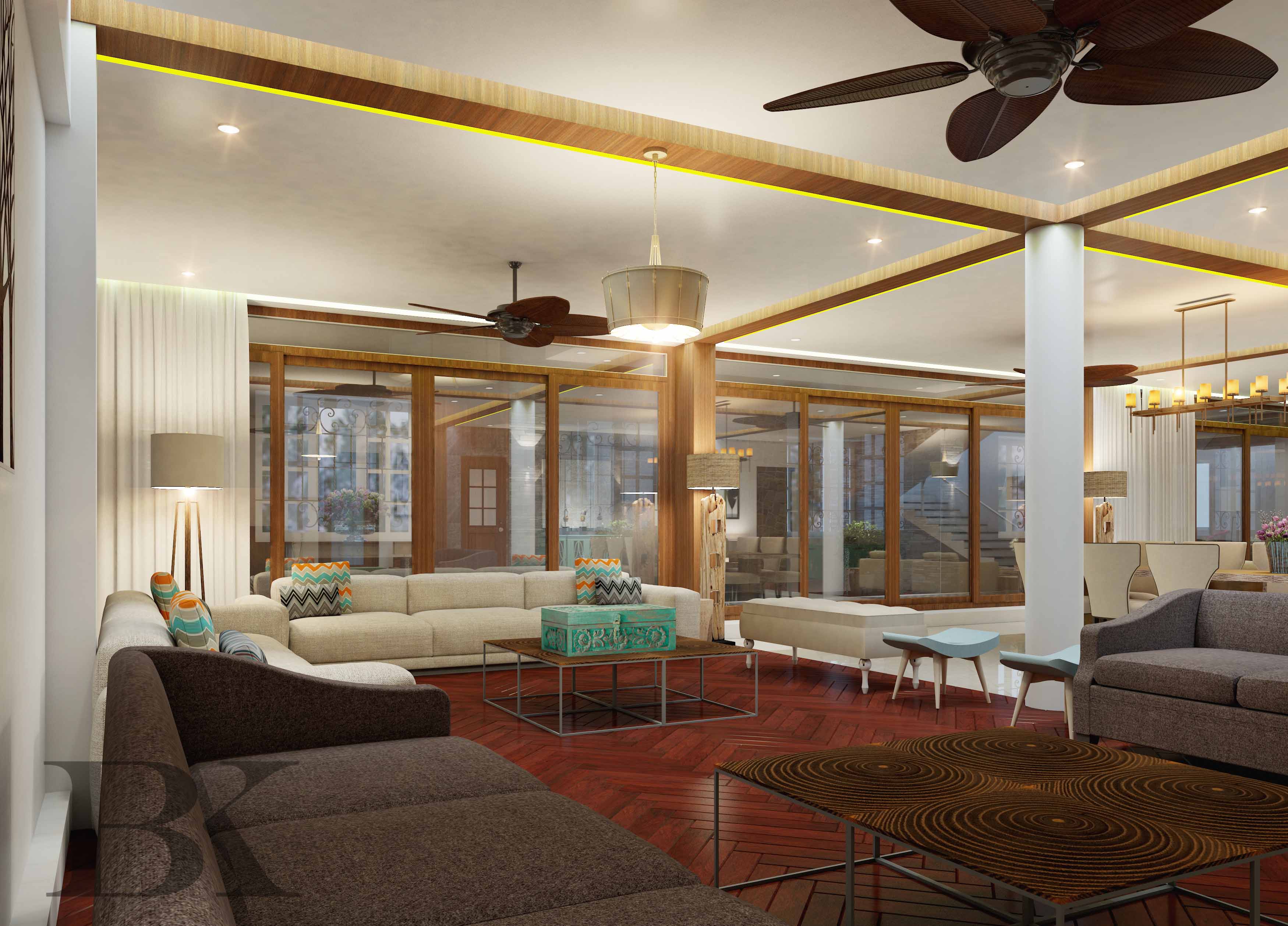 7000 square yards Built-up area 4 acres Landscape 